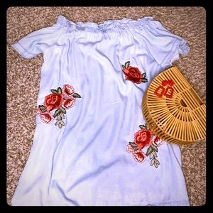 Off the Shoulder a. n. a dress